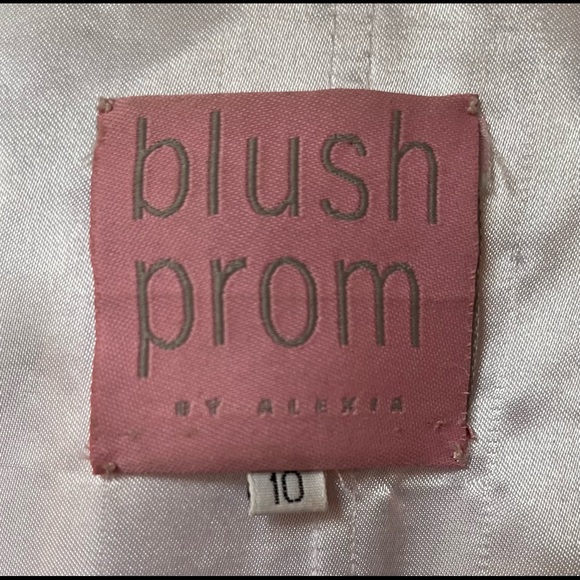 Blush Prom By Alexia Mermaid Princess Polka Dot Multicolour Dress - Picture 5 of 12